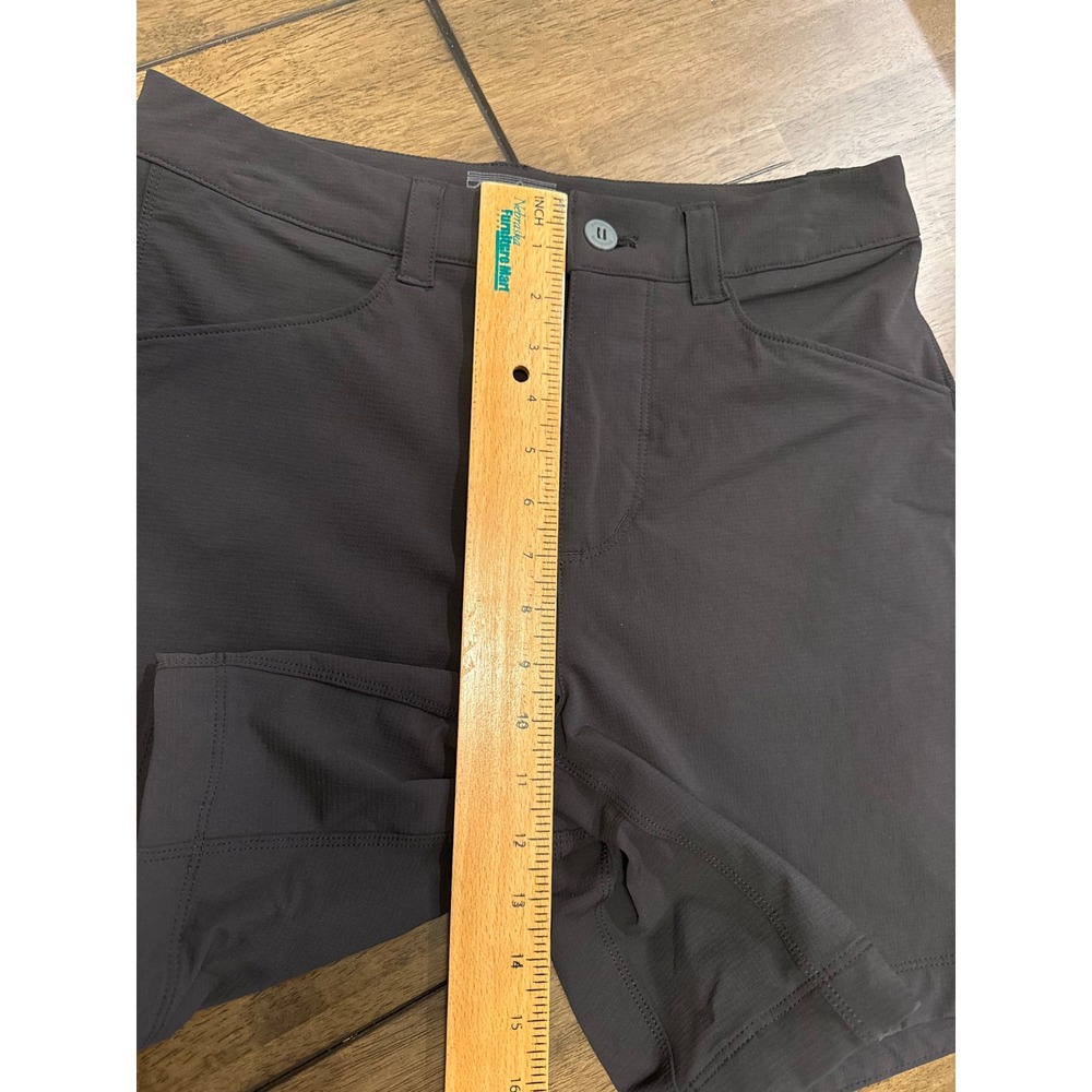 Patagonia Quandary Hiking Short Women 10 Grey Stretch Technical Outdoor 8 Inseam - Picture 4 of 6
